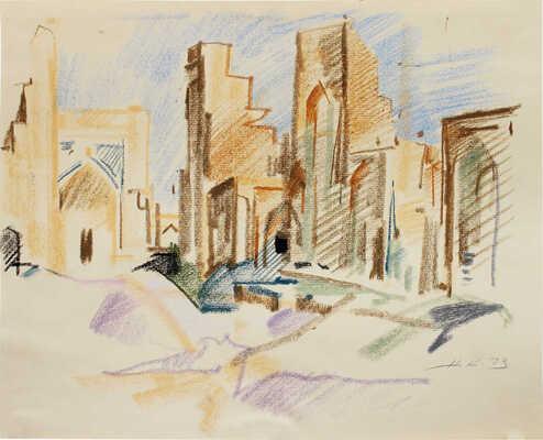 Корнилова Наталья Игоревна. Улица в Самарканде